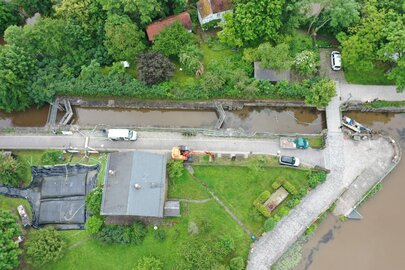 Aufbau entschlammung Bamberger Schleuse 100 Aufbau entschlammung Bamberger Schleuse 100