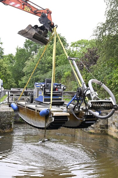 Einsatz Truxor Bamberger Schleuse 100 Einsatz Truxor Bamberger Schleuse 100