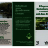 Flyer Gewässerpflege